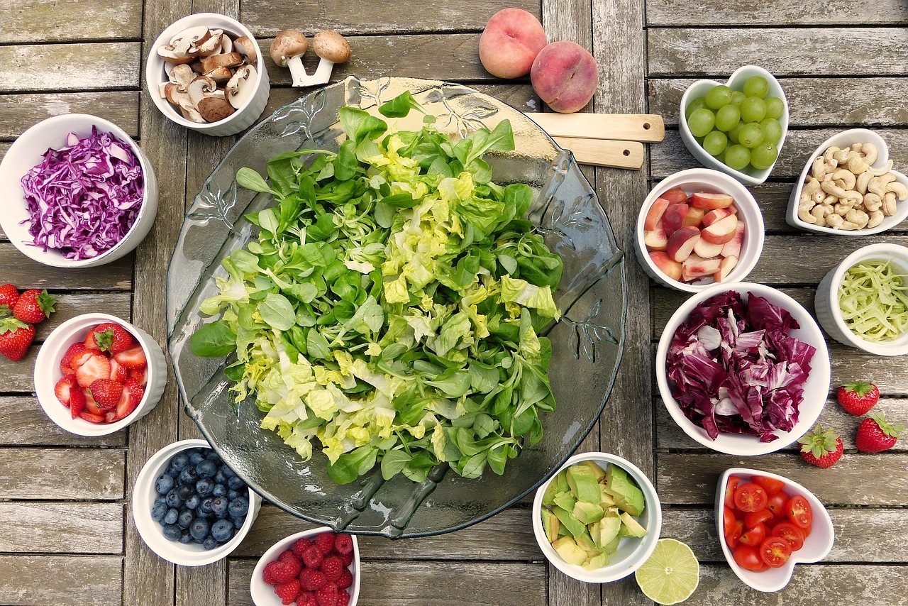 A importância das verduras e legumes nas refeições